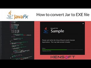 How to convert jar to exe using advanced installer 2021