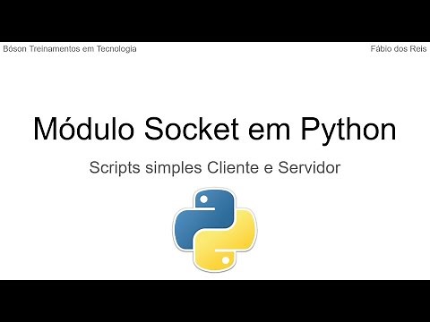 Client and Server Scripts with Socket Module in Python - Example