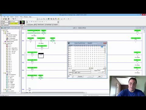Programming Allen Bradley SLC-500 ControlLogix PLC intro