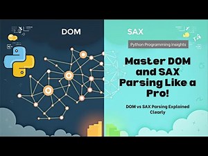 DOM vs SAX Parsing in Python