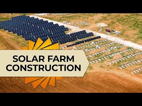 How a Solar Farm is Constructed (What Landowners Can Expect)