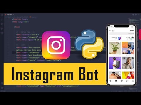 Python Projects || Building a simple Instagram bot with Python 🔥 Cool Python Scripts