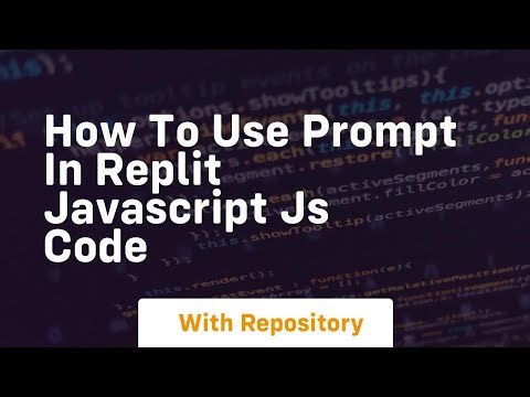 How to use prompt in replit javascript js code