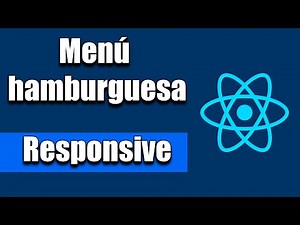 MENÚ HAMBURGUESA DESPLEGABLE super fácil con React js