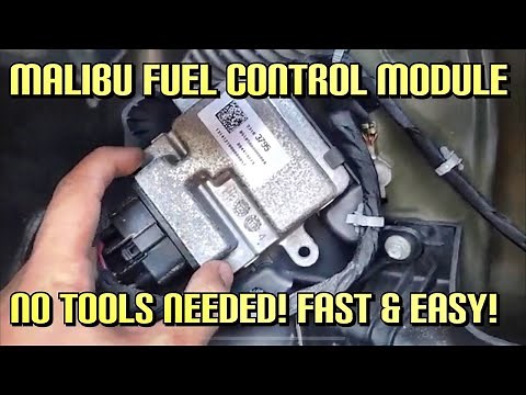 2013-2015 CHEVROLET MALIBU FUEL PUMP CONTROL MODULE REPLACEMENT FAST & EASY