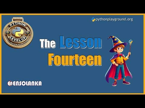 Python LevelUp Study Pack — Lesson 14: Code Example Demo | PythonPlayground.org | .club