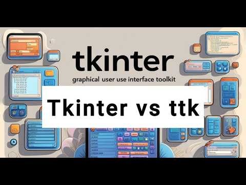 Tkinter vs ttk Button | Python GUI Tutorial + Combobox Explained