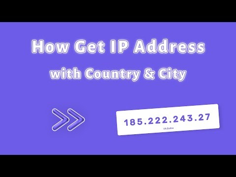How to Getting User IP Address Using api and Finding Country / City