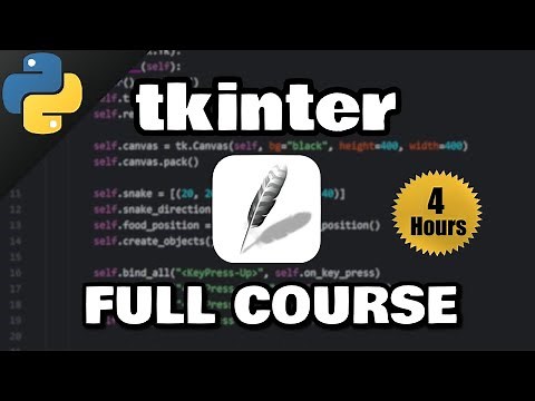 Python Tkinter Full Course for free 🐍