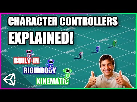 How to Move Characters In Unity 3D | Character Controllers Explained