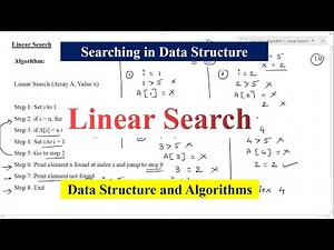 Linear Search Algorithm Explained | Step-by-Step Tutorial with Examples