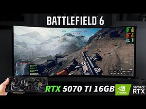 Battlefield 6 - RTX 5070 TI 16GB - Alienware AW3425DW 34" Oled | POV Gameplay
