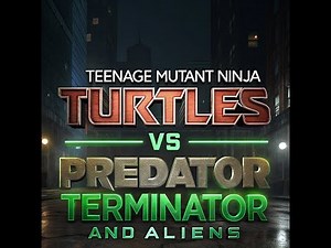 "TMNT: RATED-R BLOOD WAR – TURTLES vs PREDATOR, TERMINATOR & ALIENS (OFFICIAL TRAILER 2025)