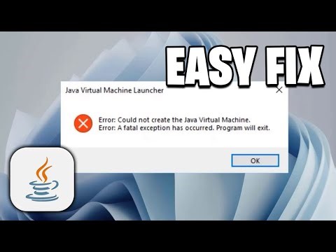 How To Solve Java Virtual Machine Launcher Error (Best Method)