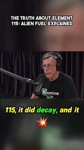 The Truth About Element 115 Alien Fuel Explained