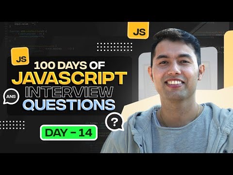 100 Days of JavaScript Coding Challenges || Day #14