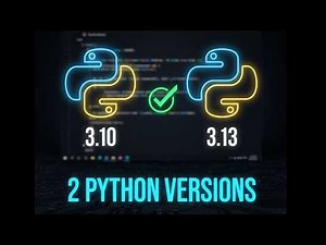 How to Install 2 Different Python Versions Windows 11 (2026) | Official Method
