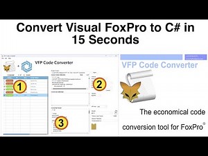 Convert Visual FoxPro to C# in 15 seconds with VFP Code Converter