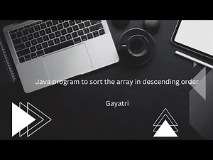 How to sort the array in descending order ? #java