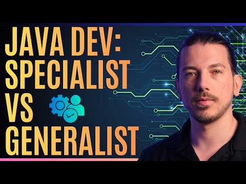 Specialize or Generalize as a Senior Java Developer in 2026? - Live #42