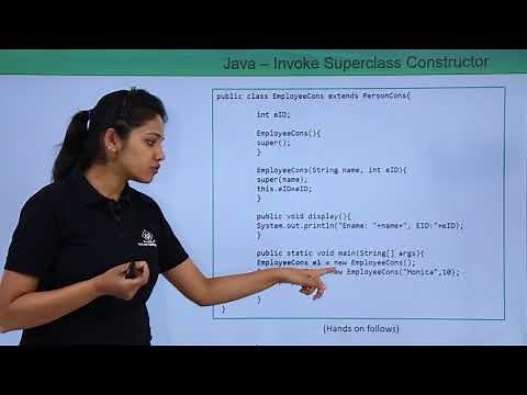 Java - Invoke Superclass Constructor