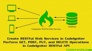 CodeIgniter RESTful Web Services - CodexWorld