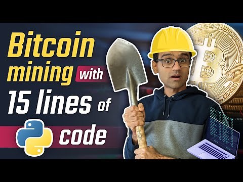 Bitcoin mining with 15 lines of python code | Python Bitcoin Tutorial | Coin Crypto News