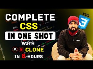 Complete CSS Tutorial in 1 Video || in HINDI (2024) #mern || Complete CSS with Project & Code