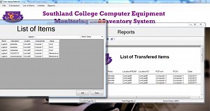 Computer Lab Inventory Management System Using Vb.net And MySQL