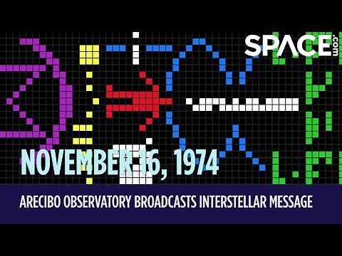 OTD in Space - Nov. 16: Arecibo Observatory Broadcasts Interstellar Message