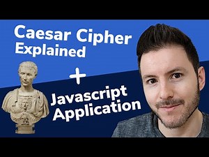 Caesar Cipher Encryption and Decryption Web App with Javascript | Cryptography in Javascript