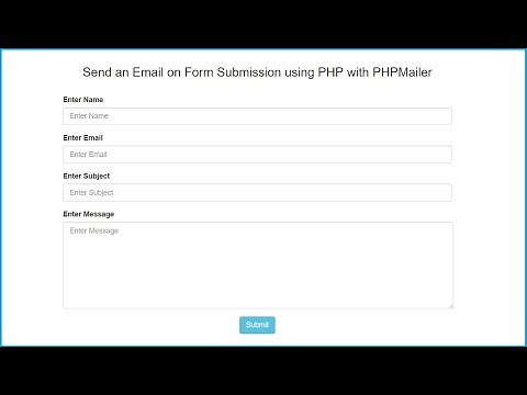 How to Send an Email in PHP using PHPMailer