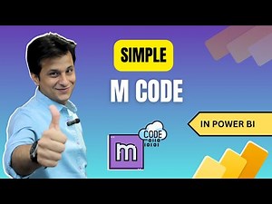 18.6 Write a Simple M Code in Power BI (Power Query) | Power BI Tutorial for Beginners