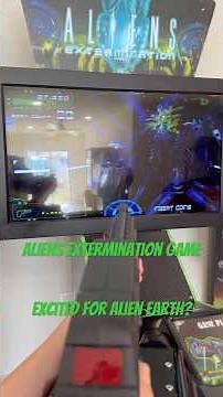 Aliens Extermination Arcade game | Alien Earth Episode 1 was AWESOME