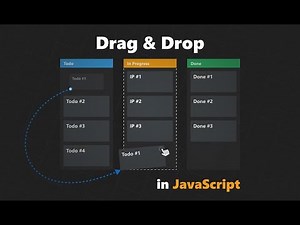 How To Create Drag & Drop Using HTML CSS And JavaScript | Drag And Drop In JavaScript