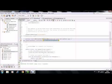 Criando Janela no Java com NetBeans