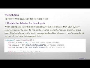 Solving the jQuery Autocomplete Issue with Dynamic Input Fields