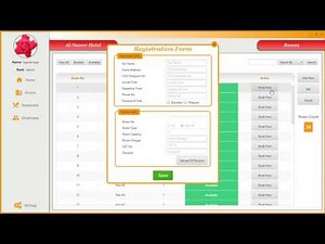 JavaFX Hotel Management System
