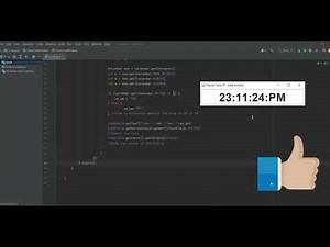 Digital Clock Using Java 🕑