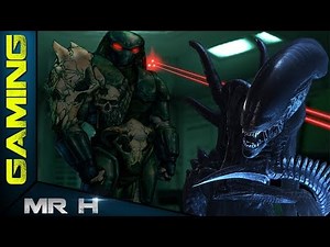 AVP2 Aliens VS Predator 2 Retro Game Walkthrough PREDATOR MISSION 3