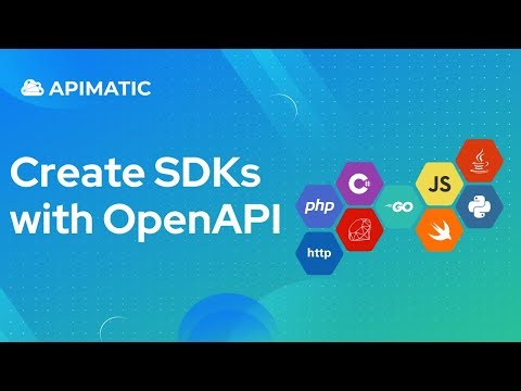 Generate SDK from OpenAPI with APIMatic