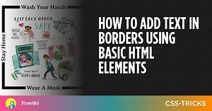 How to Add Text in Borders Using Basic HTML Elements | CSS-Tricks