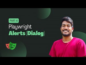 Alerts in detail | Playwright (Java) Tamil - Part 6