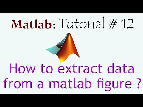 Extract data from a matlab figure file