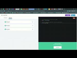 32 Level Up! | Introduction to Python | Sololearn