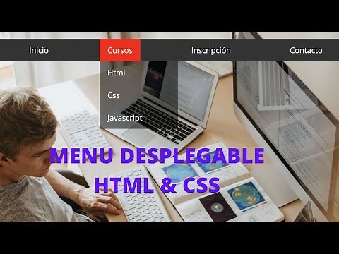 Menú Desplegable - HTML & CSS
