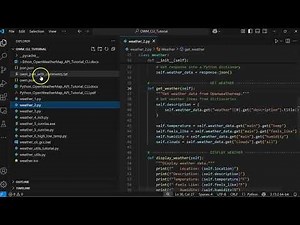 Part 1: Python OpenWeatherMap API Tutorial