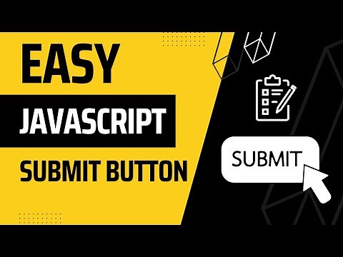 how to submit form using javascript (Easy Method)