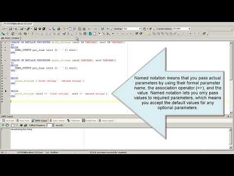 Oracle PL/SQL Tutorial - Procedures and Functions - Oracle for beginners (Lesson 3)