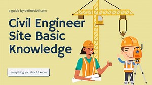 Civil Engineering Site Basic Knowledge PDF – Important Points - Definecivil